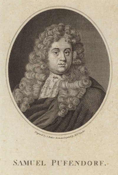 Baron Samuel von Pufendorf door Michael van der Gucht